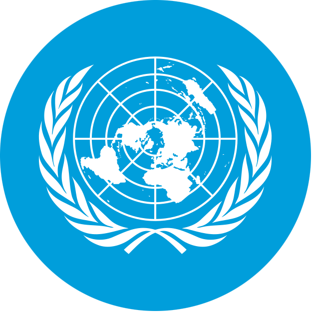 Emblema de las Naciones Unidas.